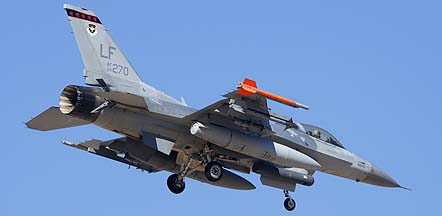 Singapore Air Force General Dynamics F-16C Block 52 Fighting Falcon 94-0270 of the 425th Fighter Squadron Black Widows